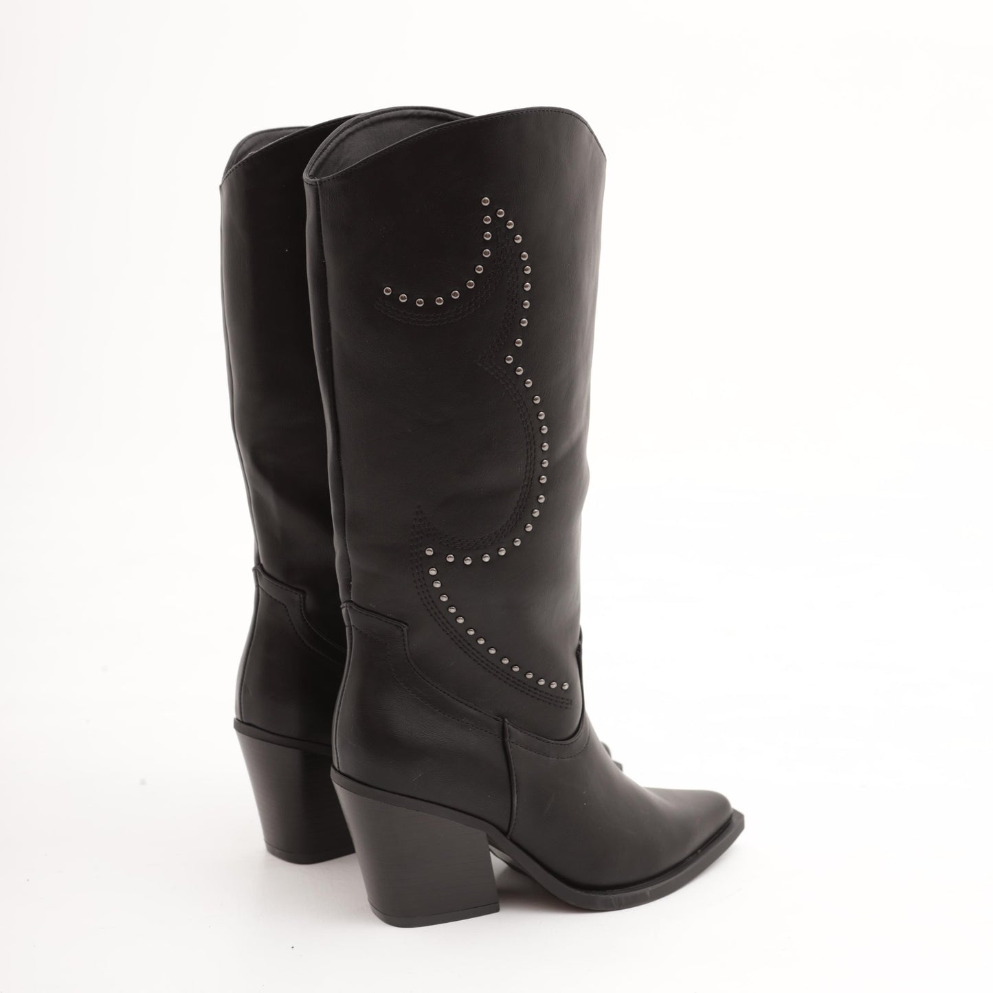 CAMPEROS RICAMO BORCHIE NERO 