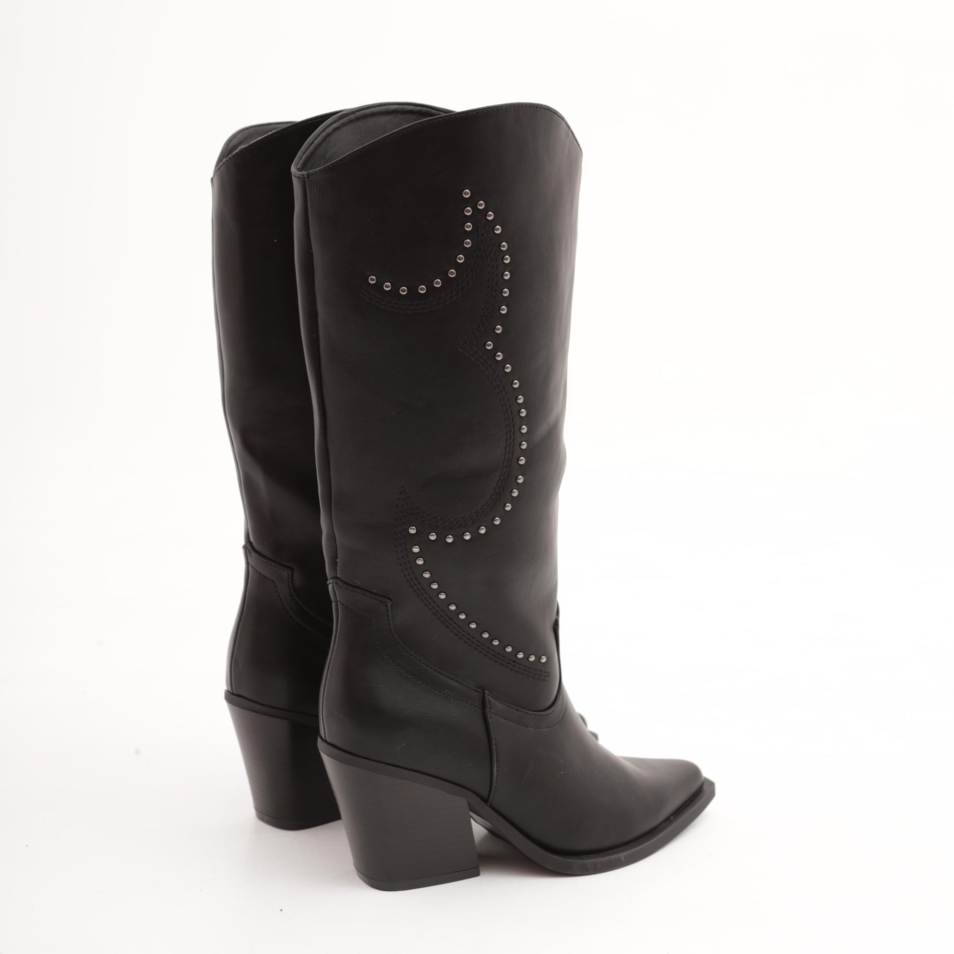 CAMPEROS RICAMO BORCHIE NERO 