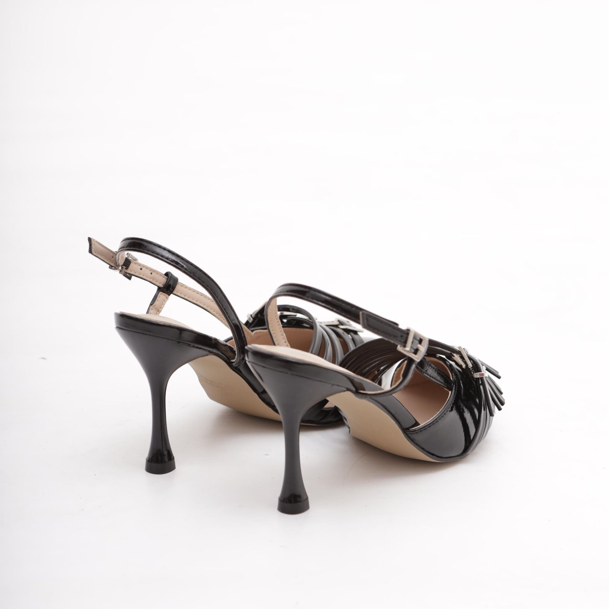 SLINGBACK CINTURINI NERO 