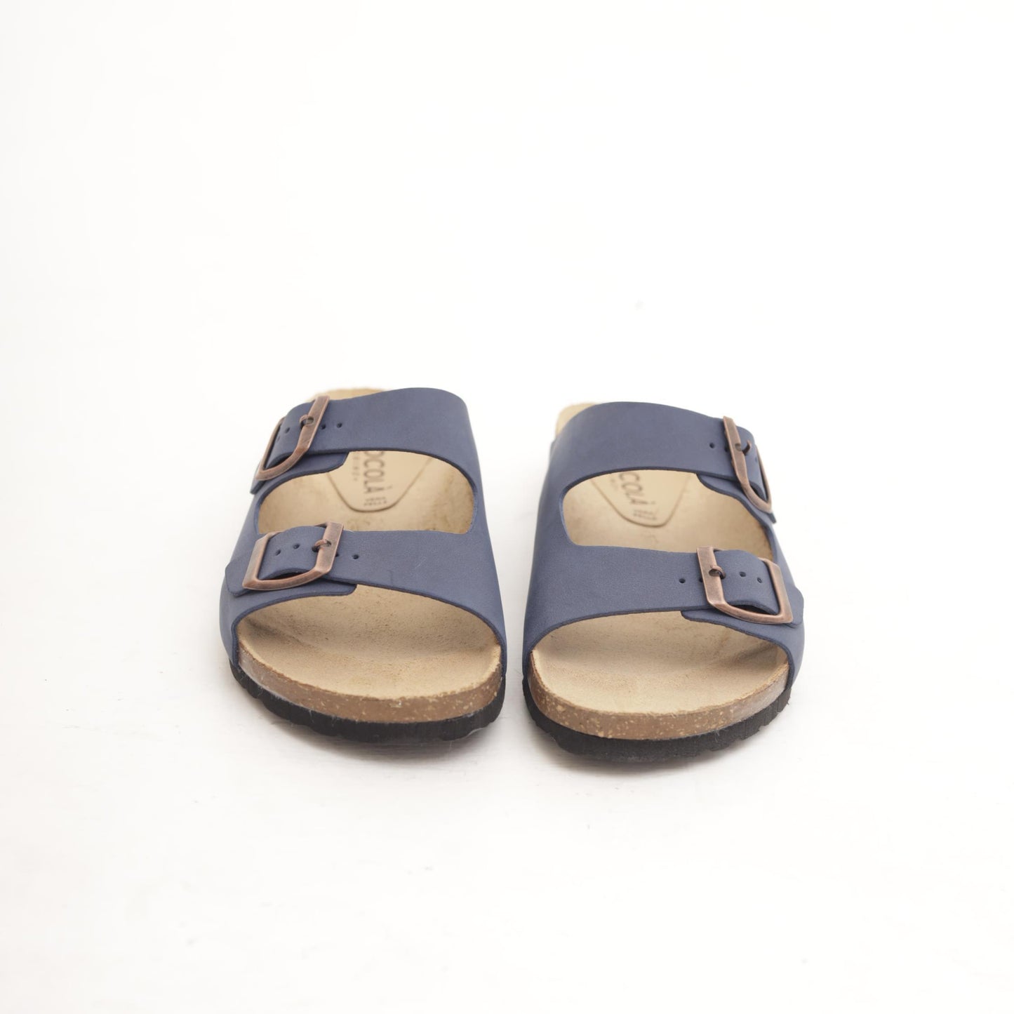 SANDALO BIO DOPPIA FASCIA BLU 