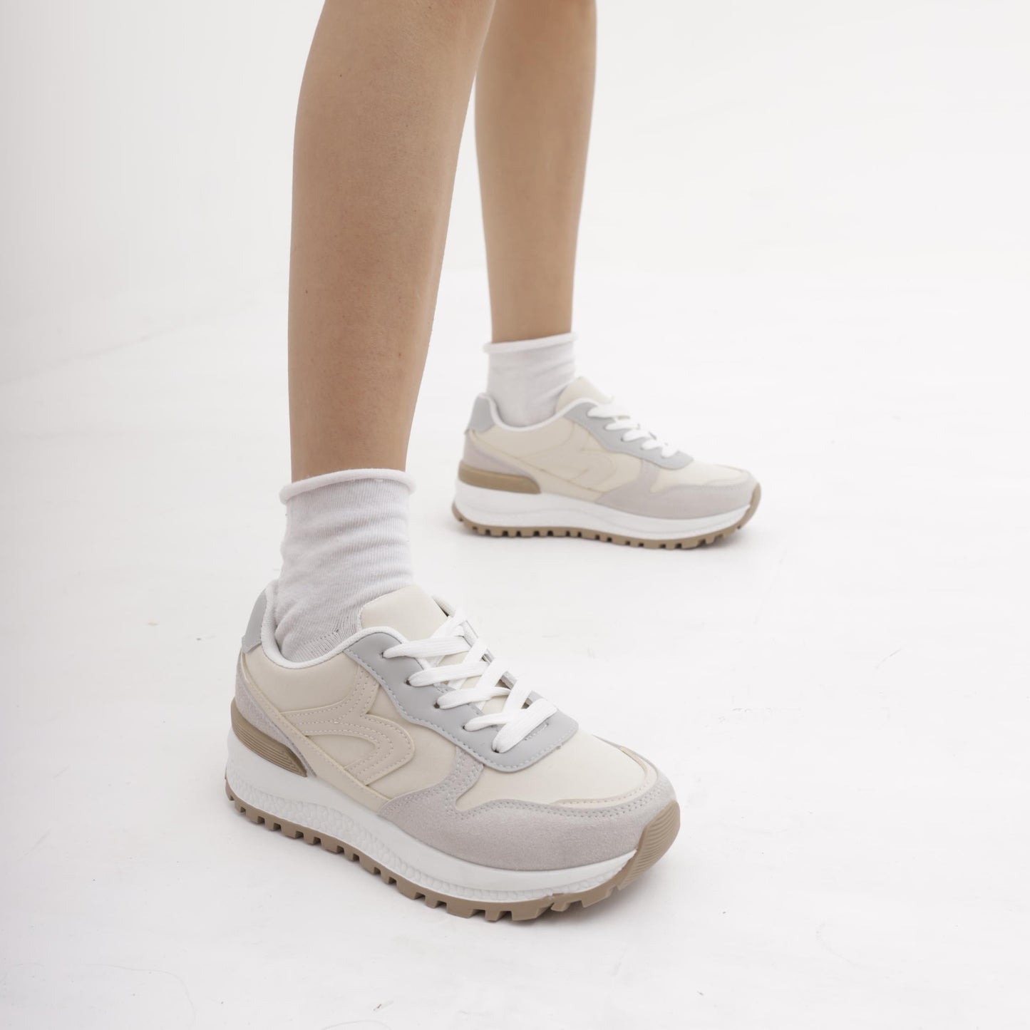 SNEAKERS RUNNING TECH GRIGIO<BR/> 