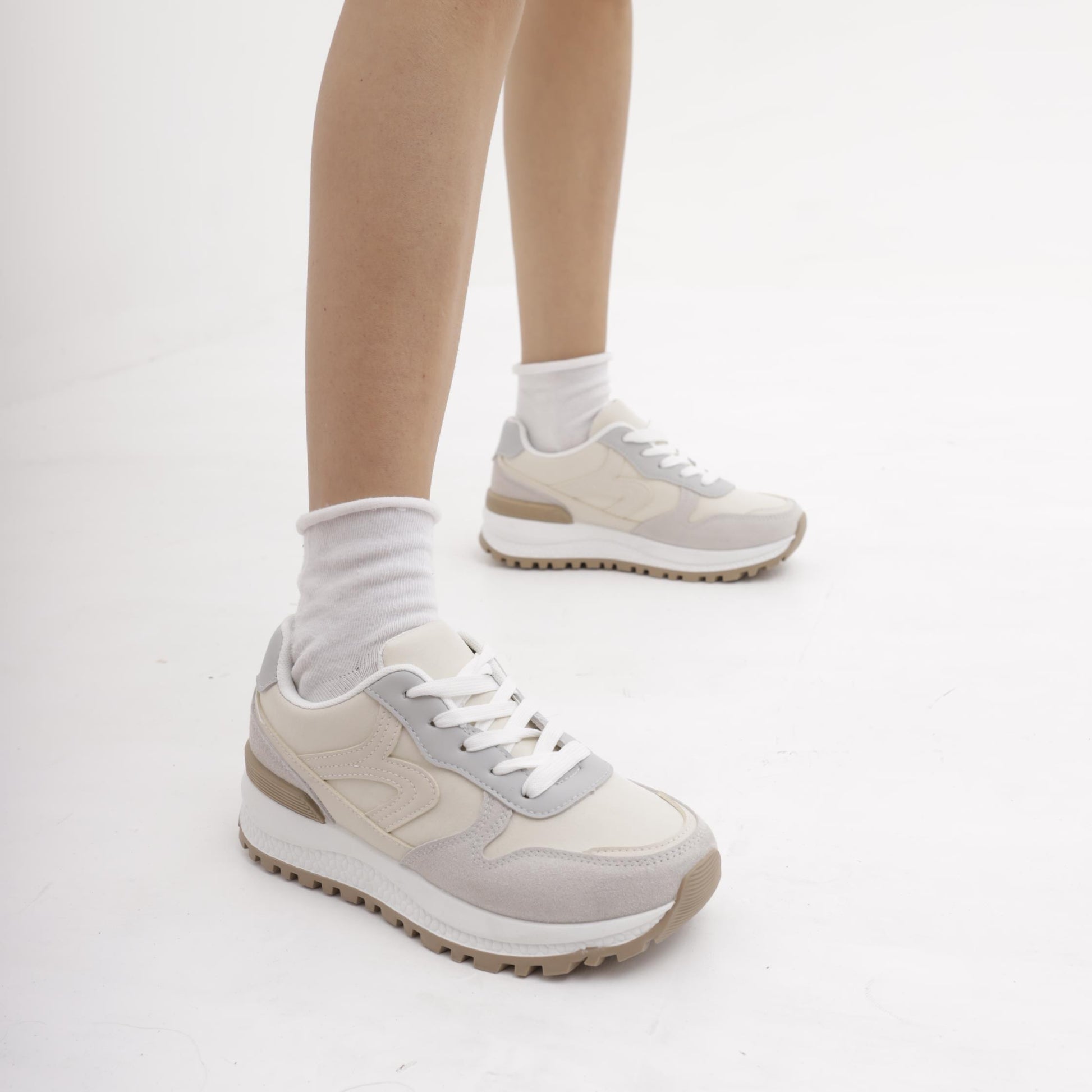 SNEAKERS RUNNING TECH GRIGIO<BR/> 