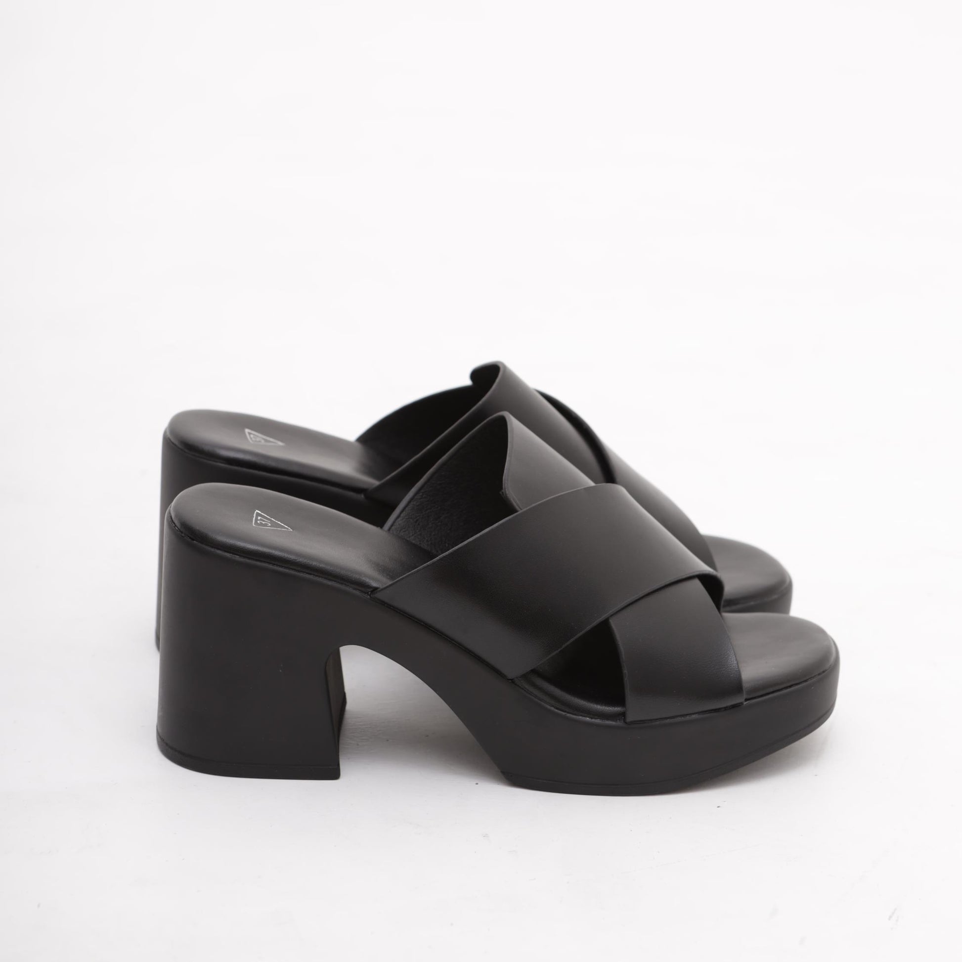 SANDALI INCROCIO NERO 