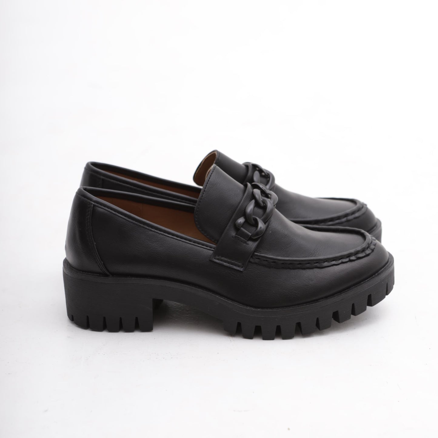 MOCASSINO CATENA NERO MP304PUNE CHOCOLA