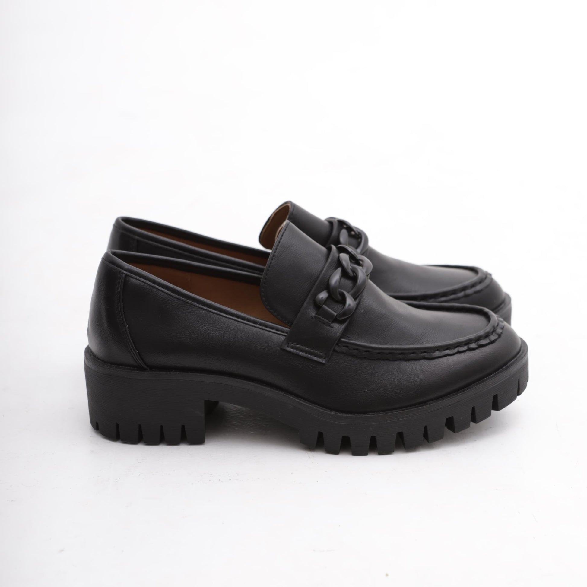 MOCASSINO CATENA NERO MP304PUNE CHOCOLA