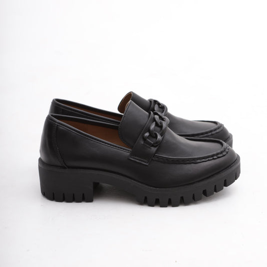 MOCASSINO CATENA NERO MP304PUNE CHOCOLA