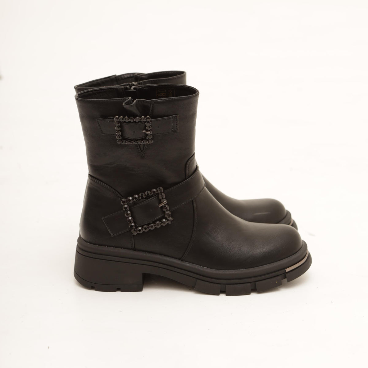 BIKER BASSO STONE NERO 