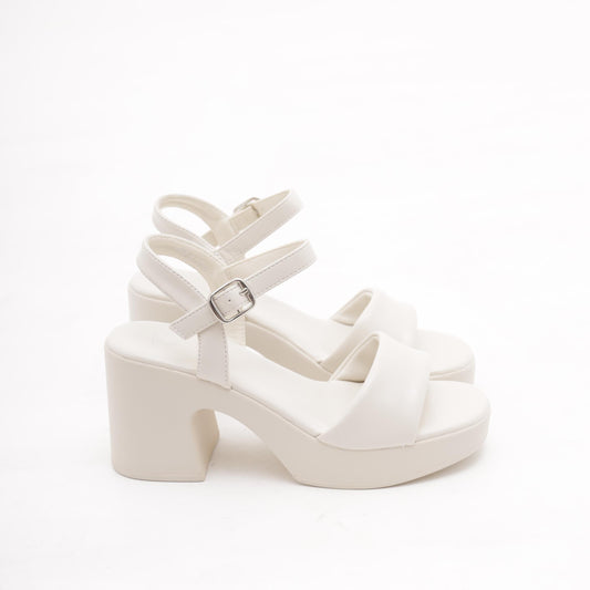 SANDALI CINTURINO PANNA 