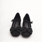 MARY JANE FLAT FIOCCO NERO 
