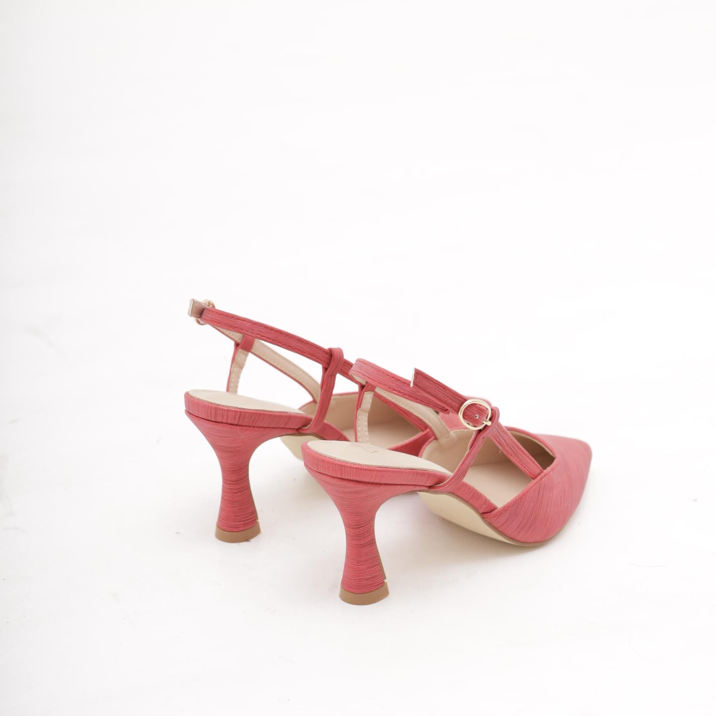 SLINGBACK CHIFFON ROSSO 
