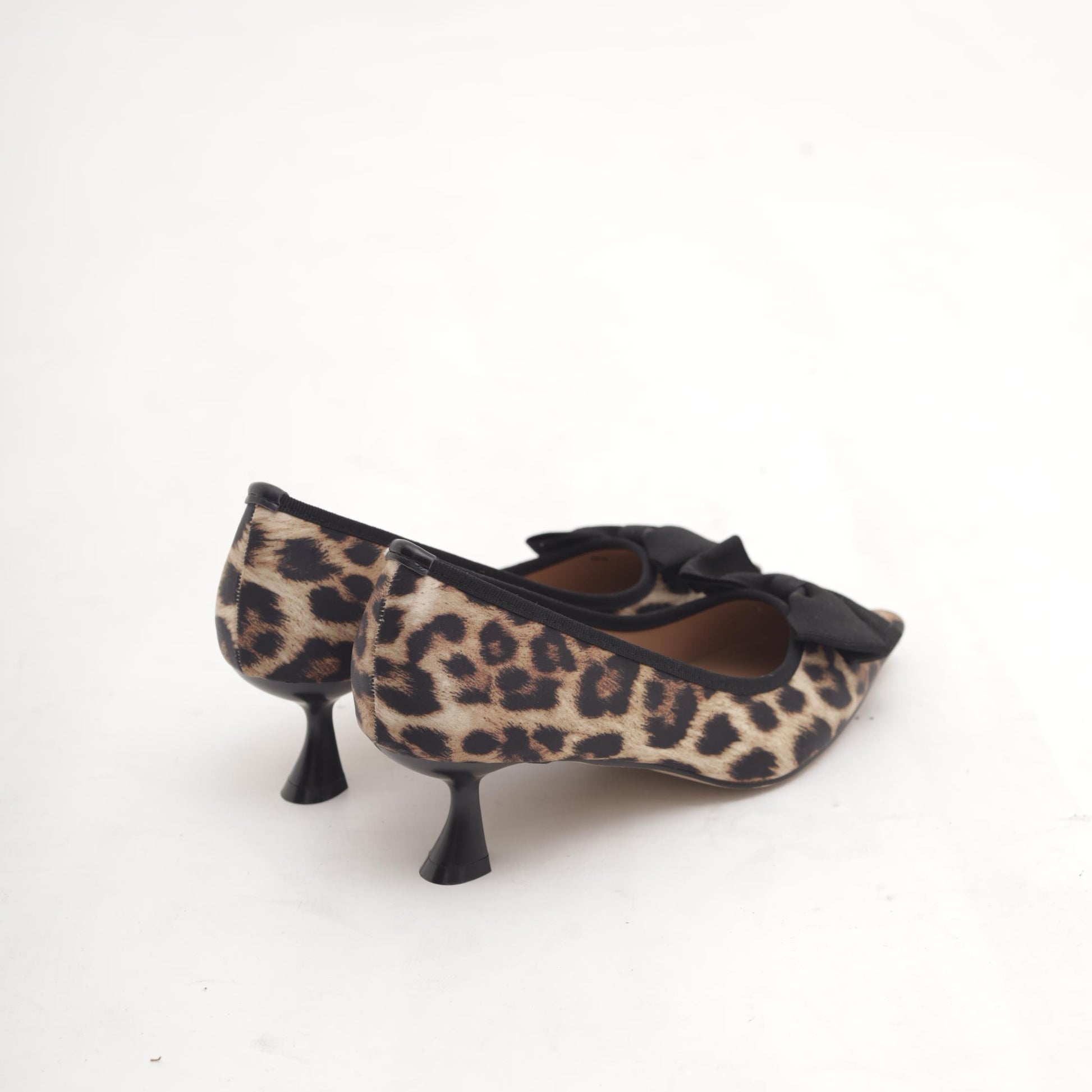 DECOLLETE FIOCCO LEOPARDO 