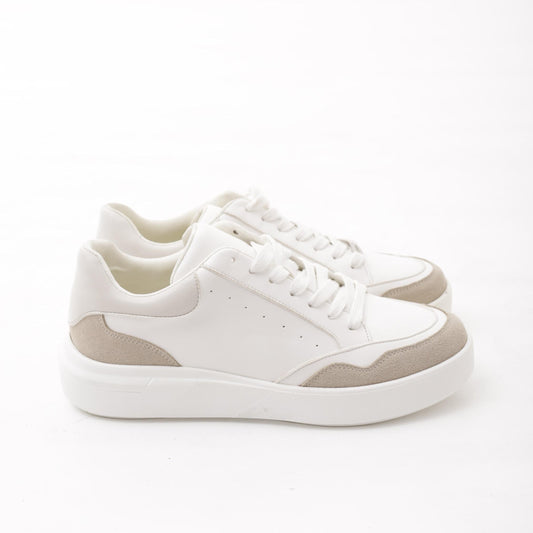 SNEAKERS WAVE BIANCO/GRIGIO<BR/> 