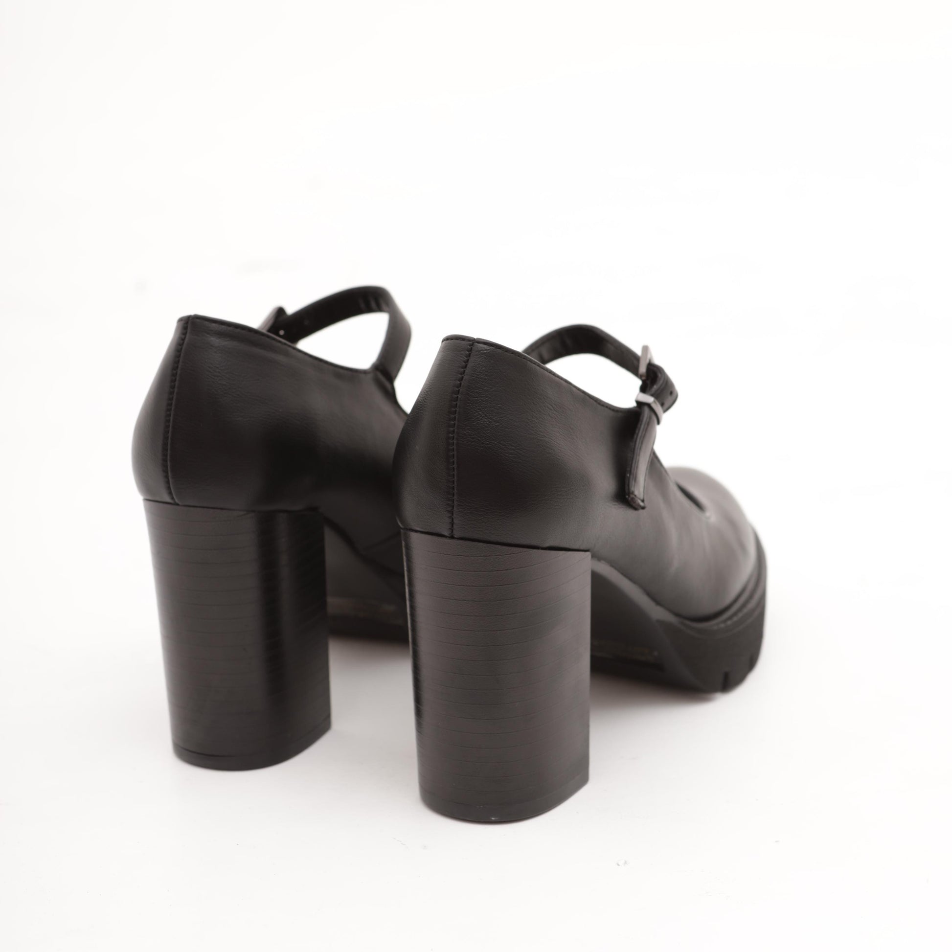 MARY JANE PLATEAU NERO MP70013-1PUN CHOCOLA