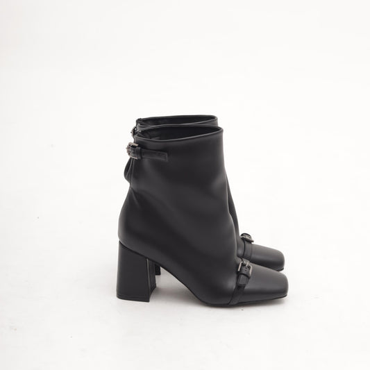 STIVALETTO OVERSIZE TACCO NERO 
