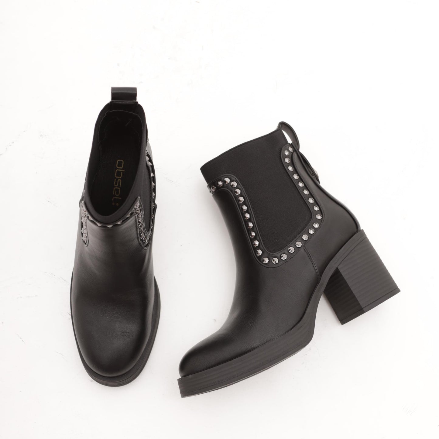 TRONCHETTO BASSO ELASTICO NERO 