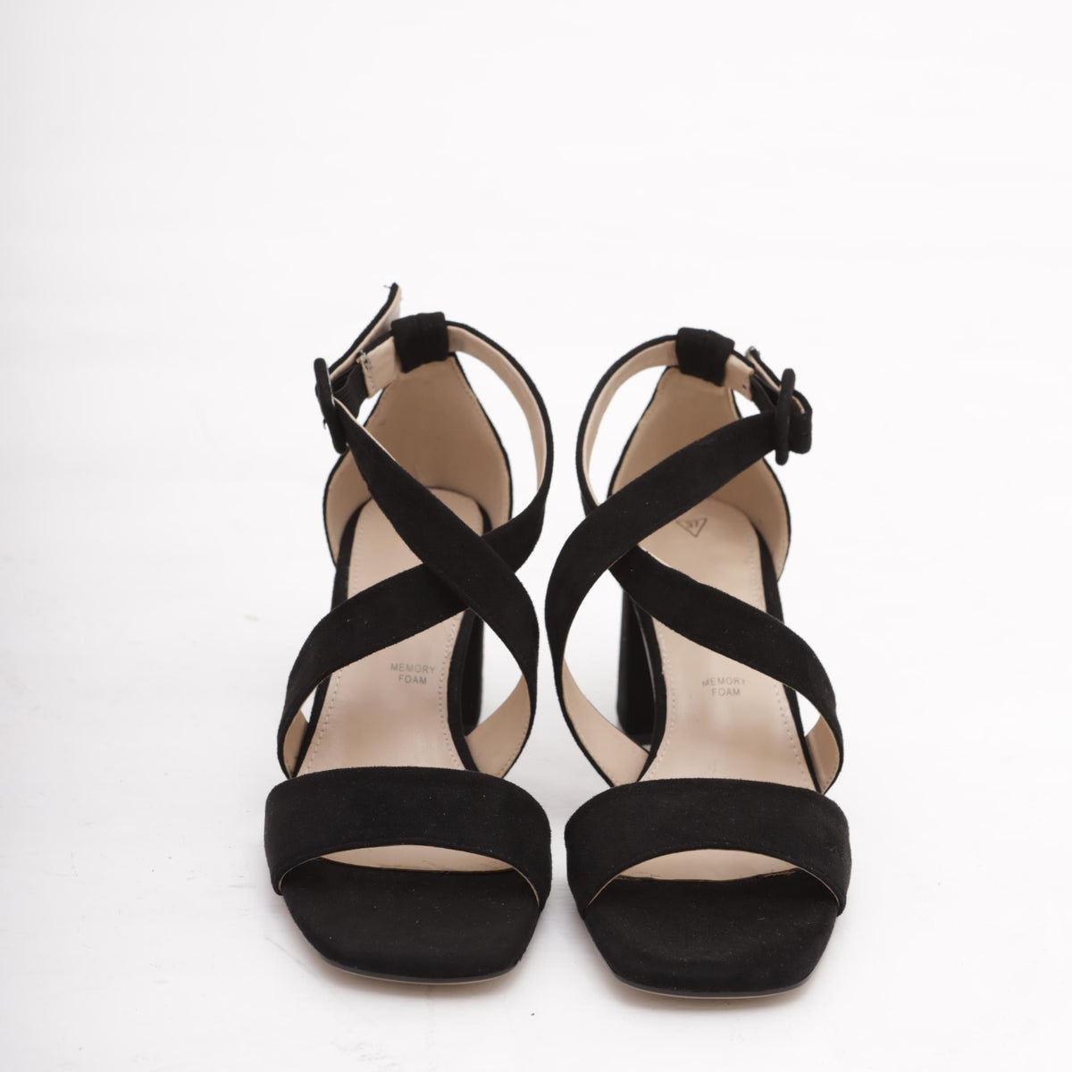 SANDALO FASCIA INCROCIO NERO 