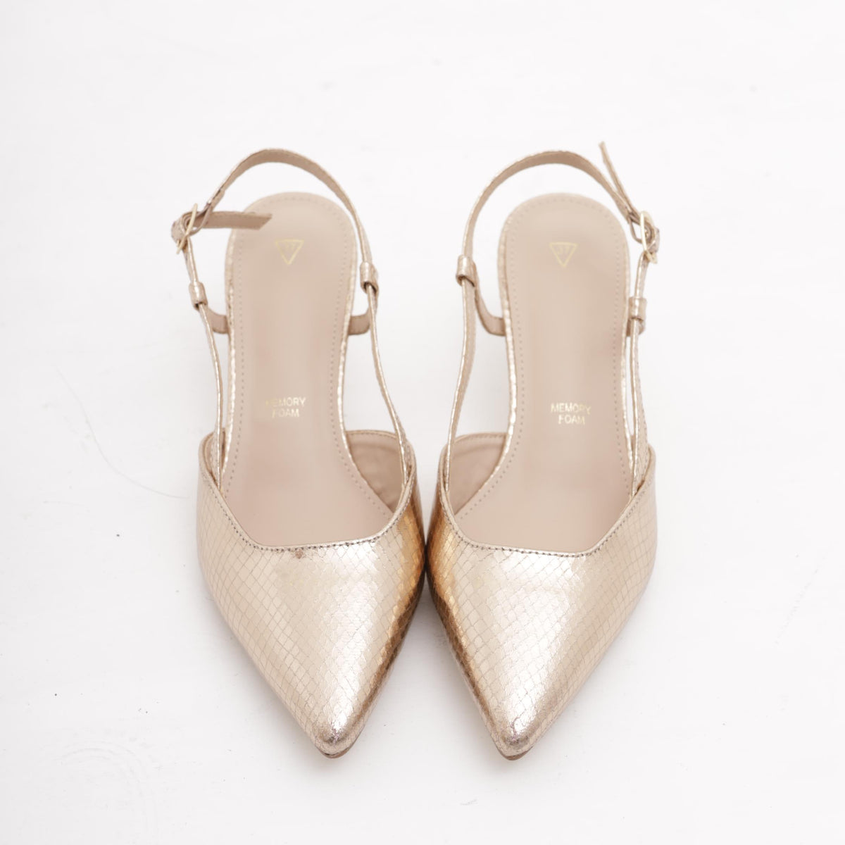 SLINGBACK SNAKE PLATINO 