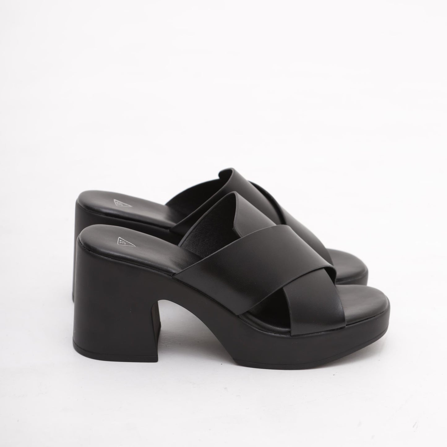 SANDALI INCROCIO NERO 