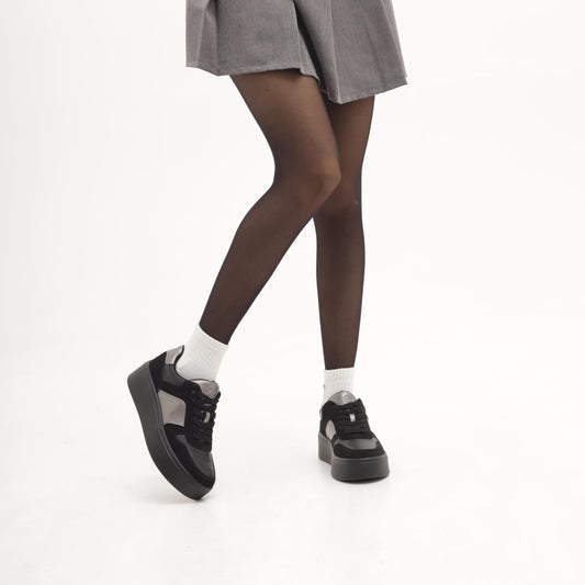 SNEAKERS PLATFORM NERO MP2736-1PUNE CHOCOLA