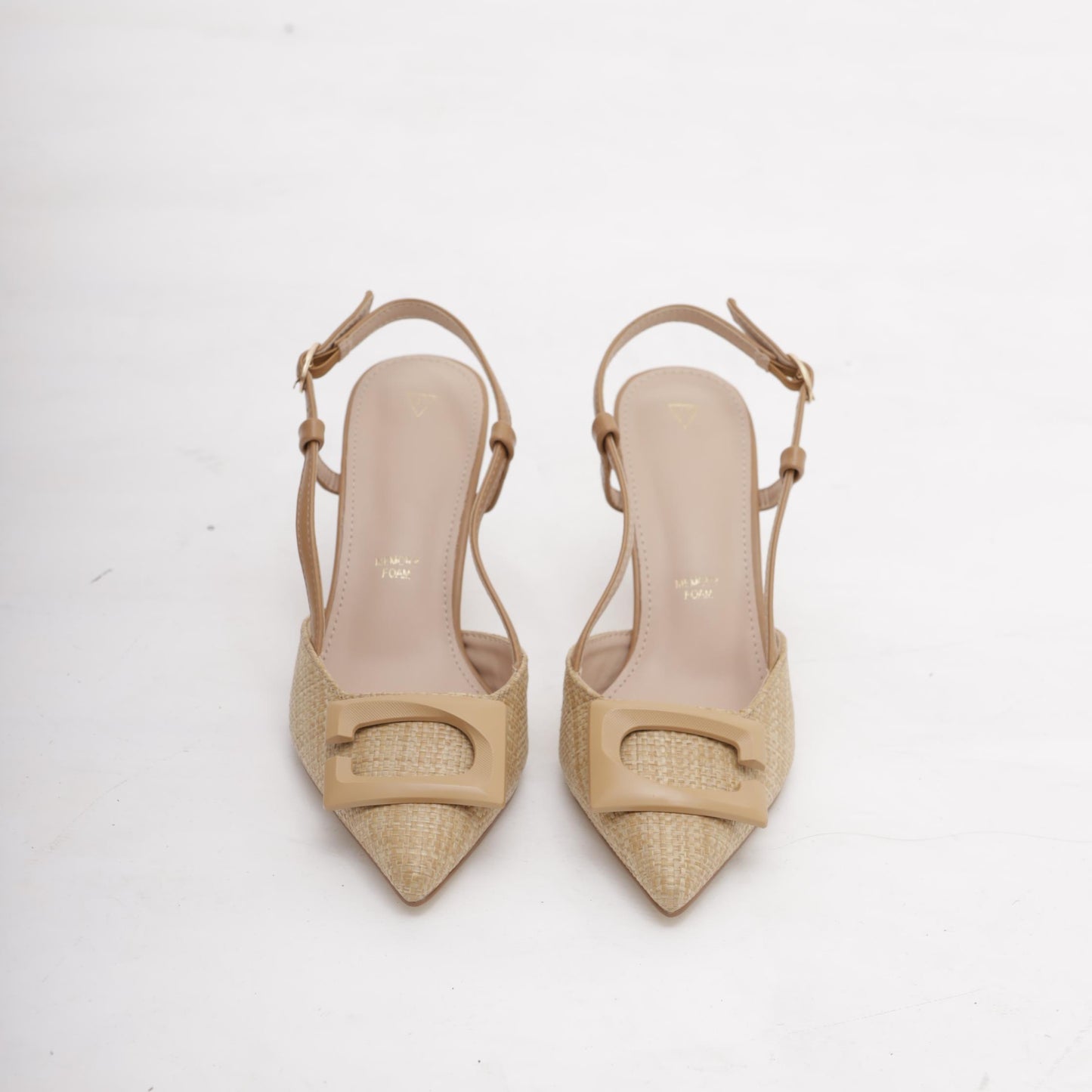 SLINGBACK CANVAS NATURALE 