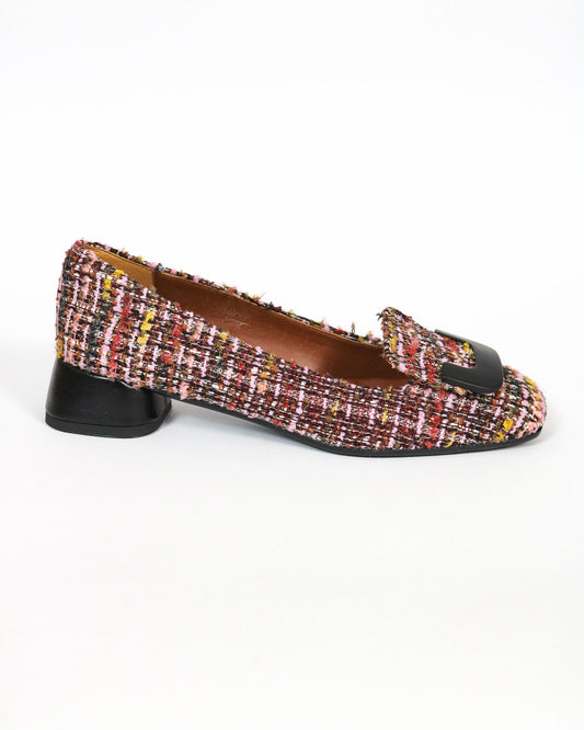 DECOLLETE' SQUARE AGADIR BORDEAUX 2031AGBR CHOCOLA