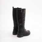 STIVALE ZIP ESTERNA NERO 