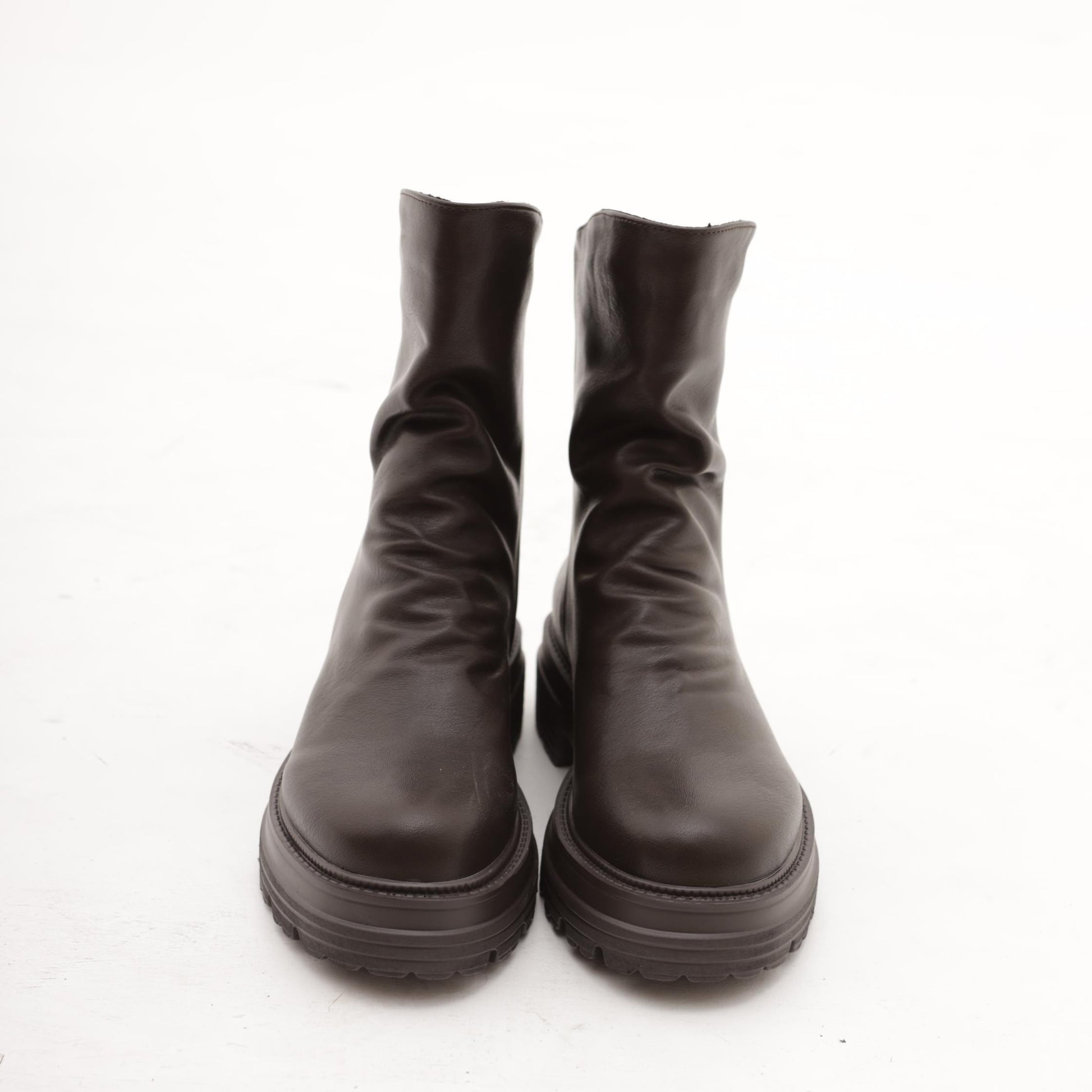 STIVALETTO BANANA CHOCOLA' TESTA DI MORO 