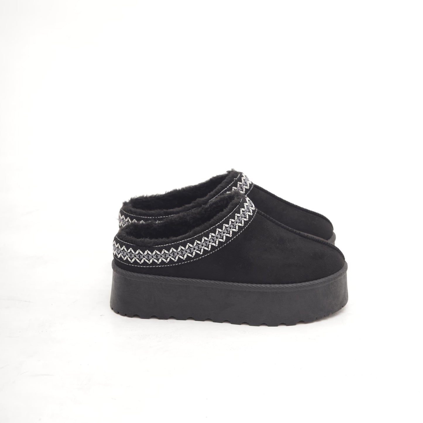 SABOT MAMMUT BORDATO NERO MP1002-1MFNE CHOCOLA