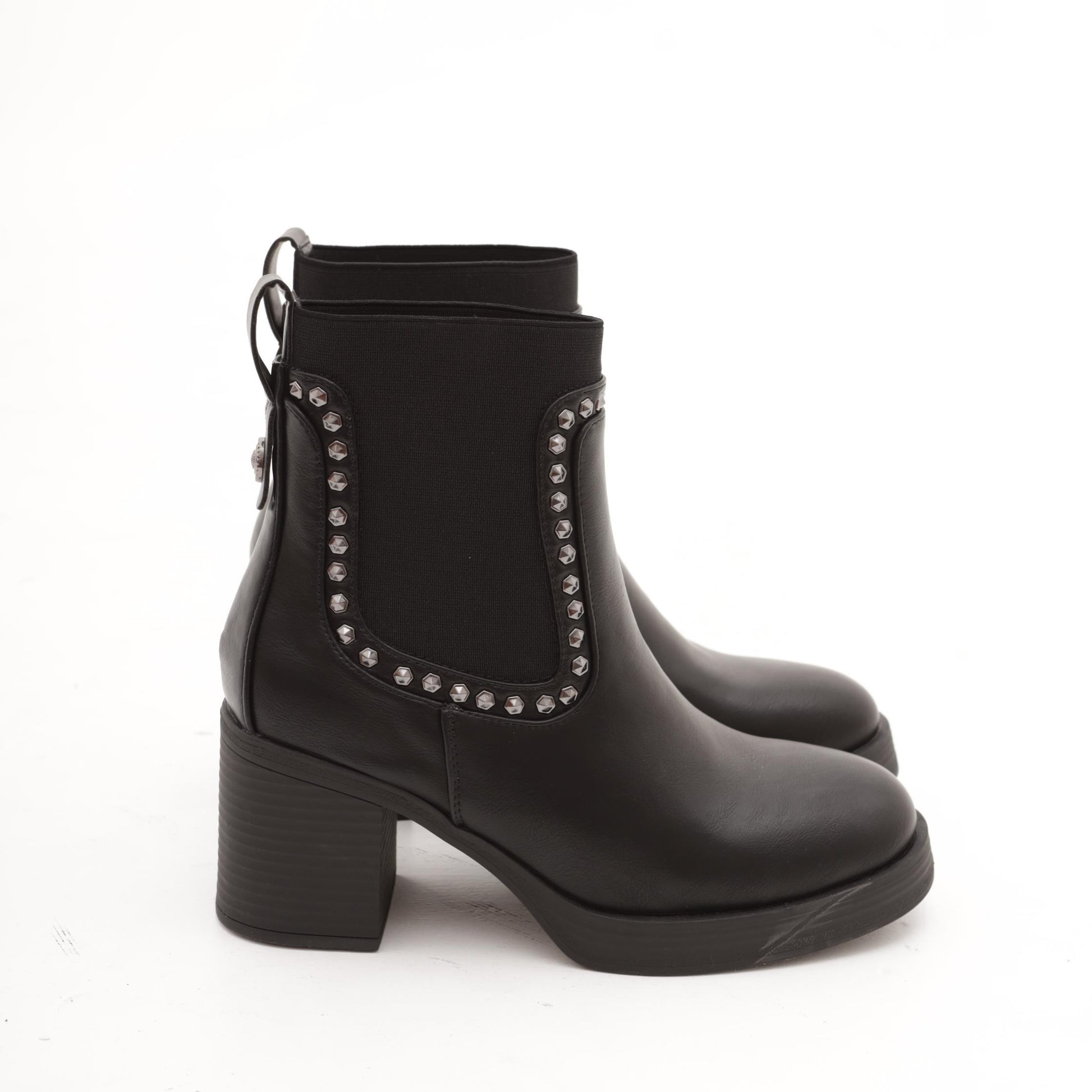 TRONCHETTO BASSO ELASTICO NERO 