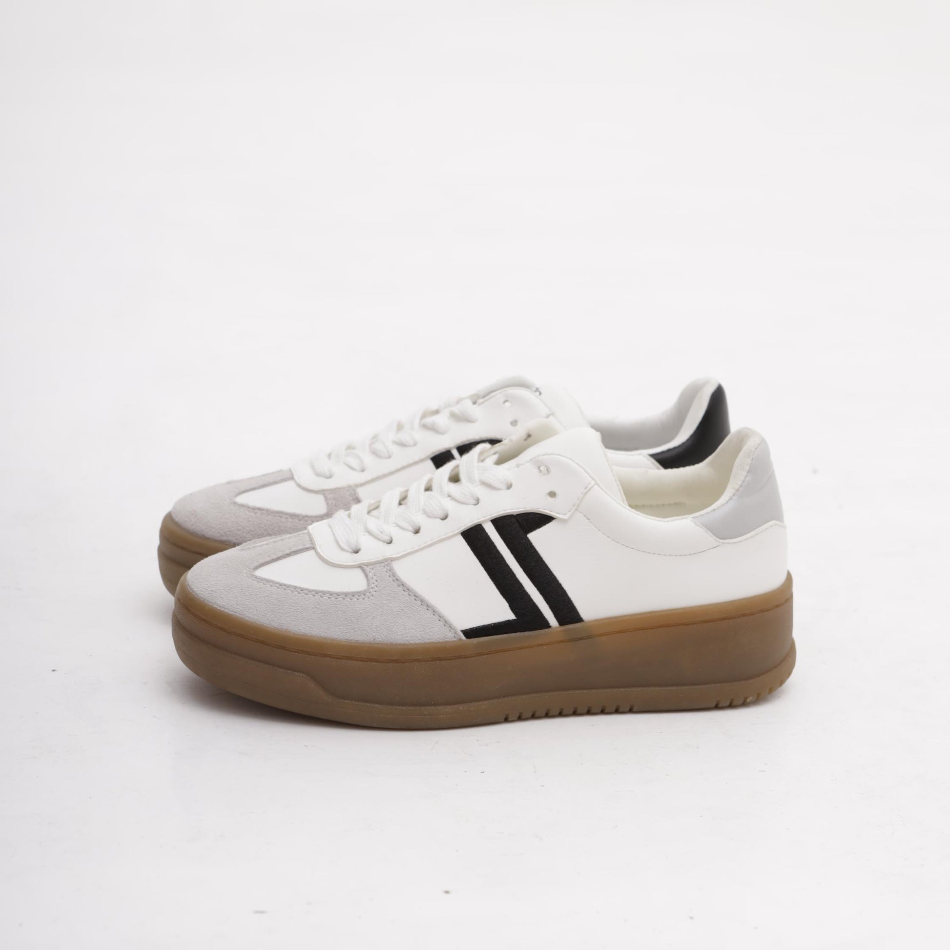 SNEAKERS PLATFORM BIANCO<BR/> 