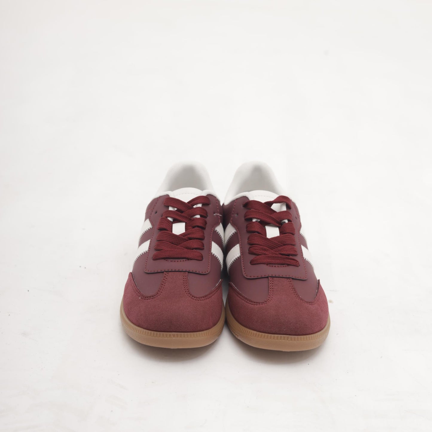SNEAKERS FLAT BORDEAUX 