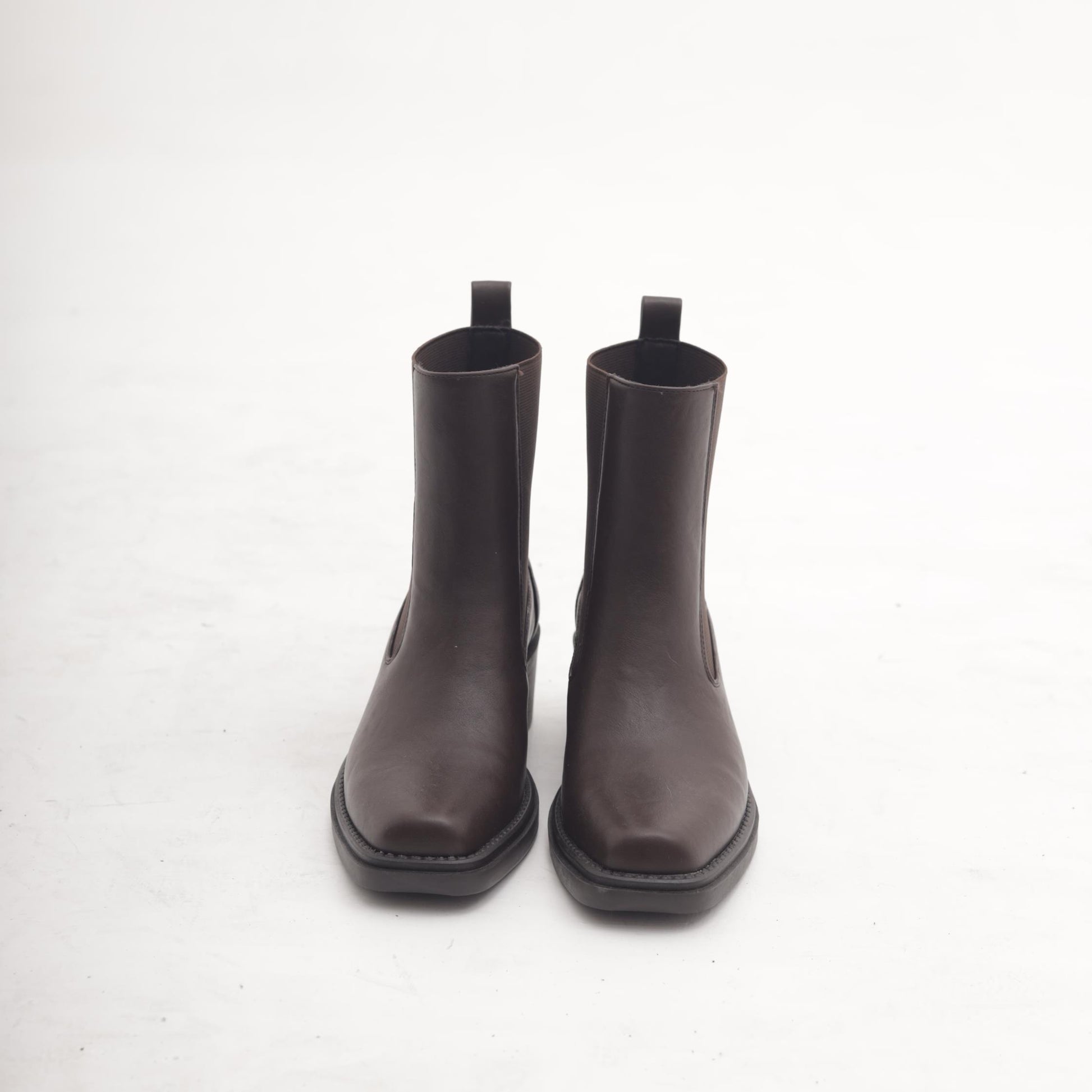 STIVALETTO TEXANO ELASTICI TESTA DI MORO MP2741-4PUTM CHOCOLA