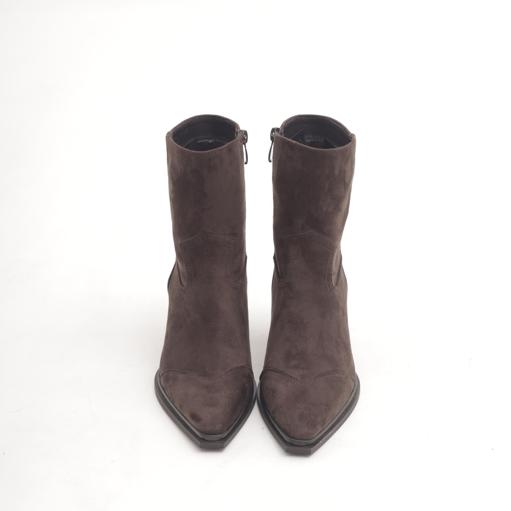 STIVALETTO TEXANO CON PUNTALE TESTA DI MORO MP2742-1PUTM CHOCOLA