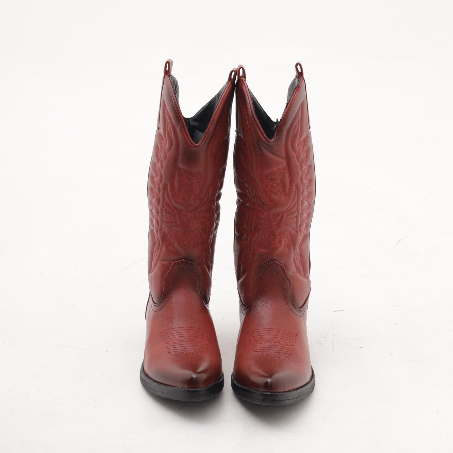 CAMPEROS BASSO RICAMO ROSSO C19004-4PR CHOCOLA