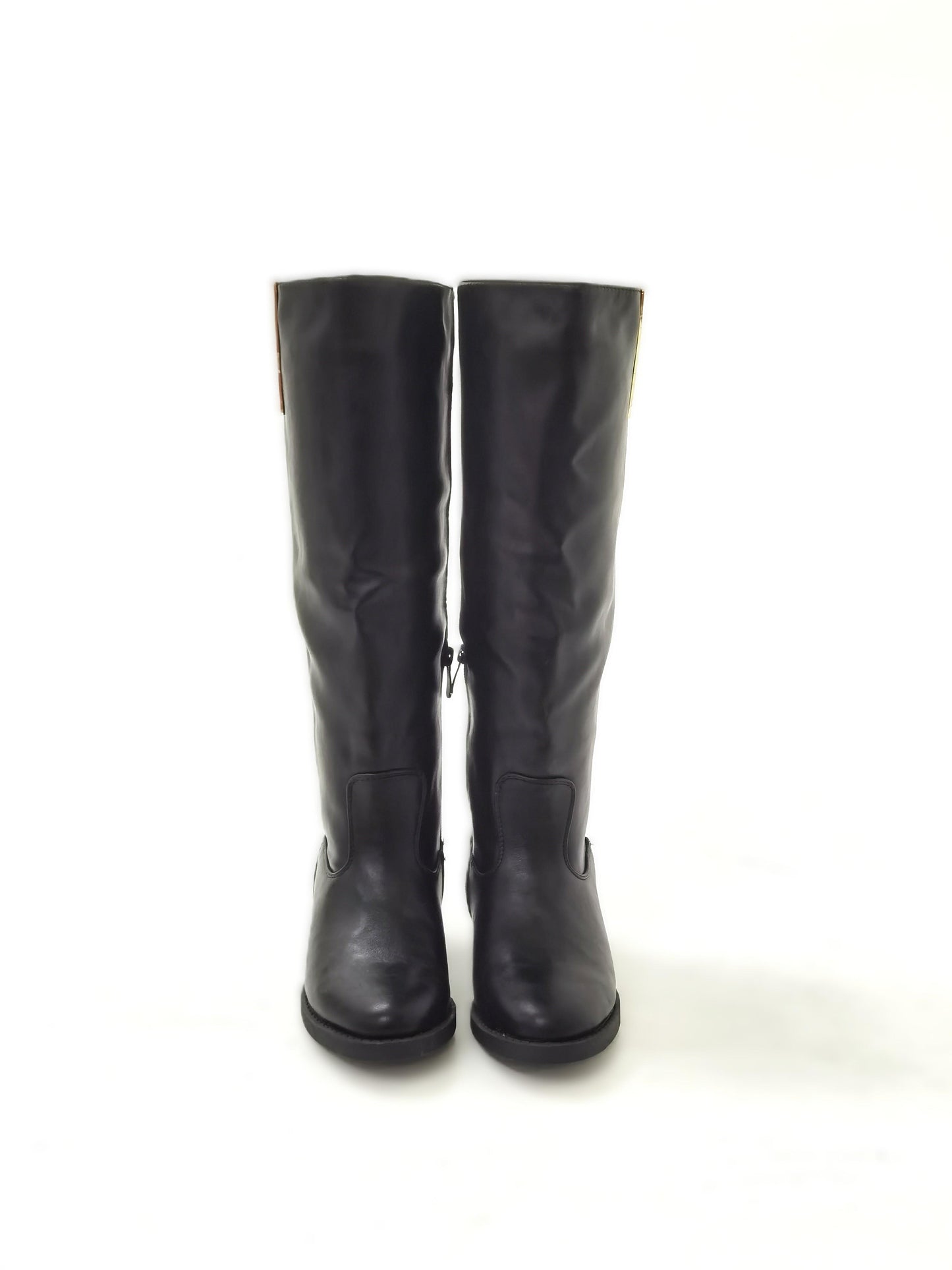 STIVALE ALTO DETTAGLIO V NERO LY81-7PUNE CHOCOLA