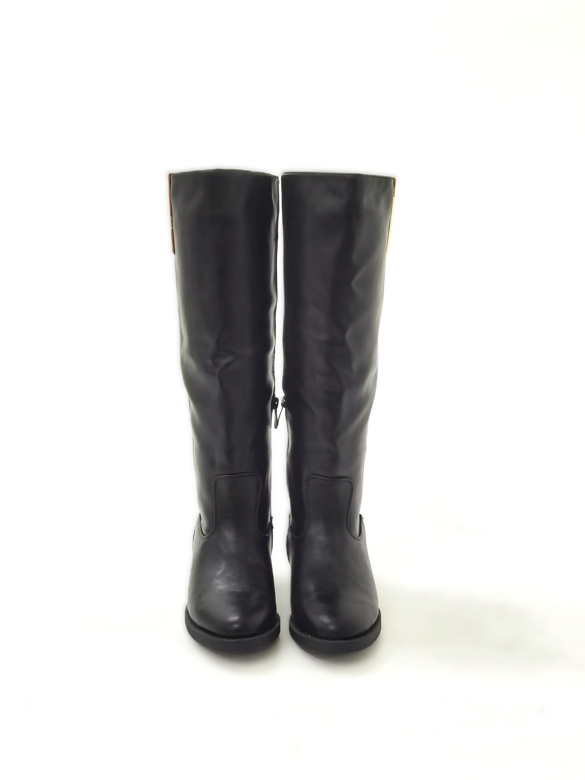 STIVALE ALTO DETTAGLIO V NERO LY81-7PUNE CHOCOLA