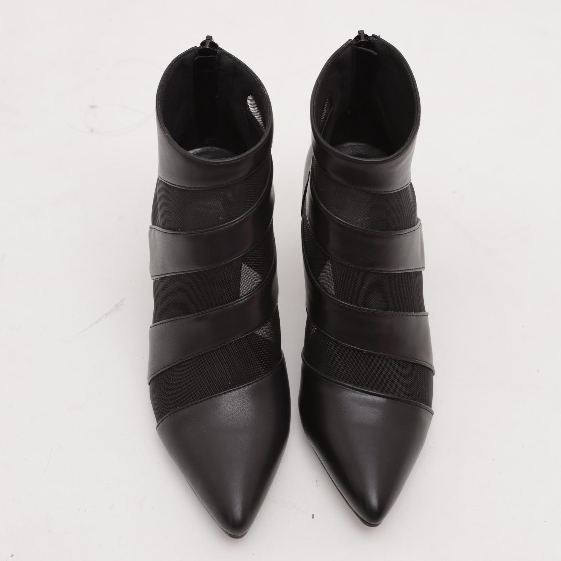 TRONCHETTO BASSO SHEER NERO<BR/> 