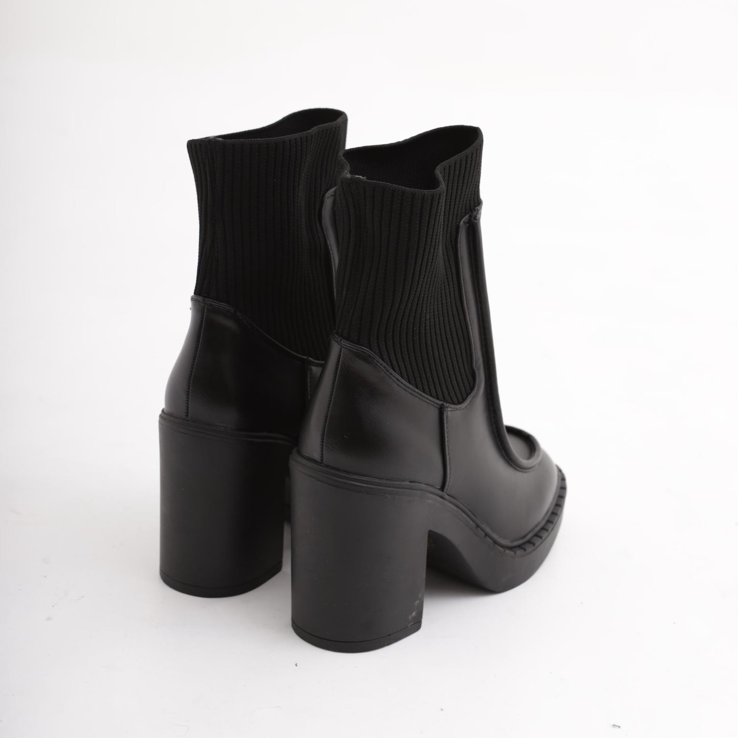 STIVALETTO INGEGNERE TACCO NERO 