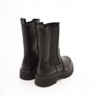 STIVALETTO ELASTICI ALTO NERO 
