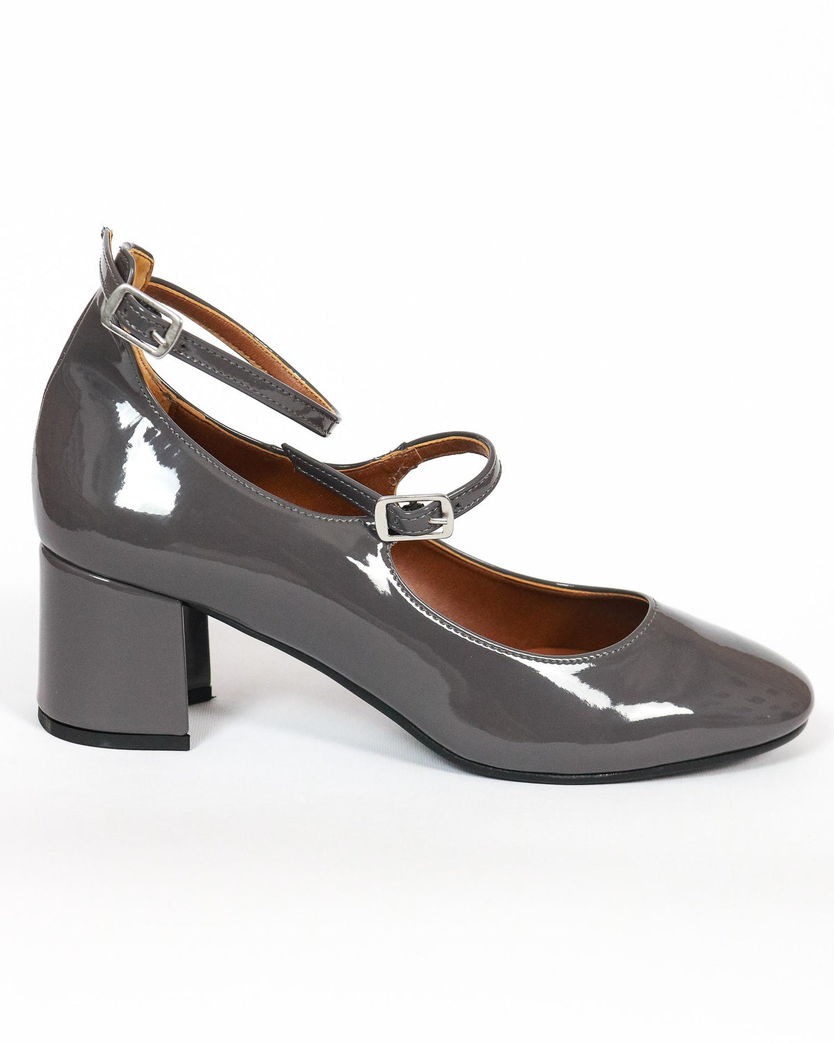 MARY JANE 2 CINTURINI GRIGIO 