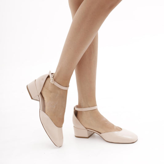 DECOLLETE' D'ORSAY BASSA NUDE 