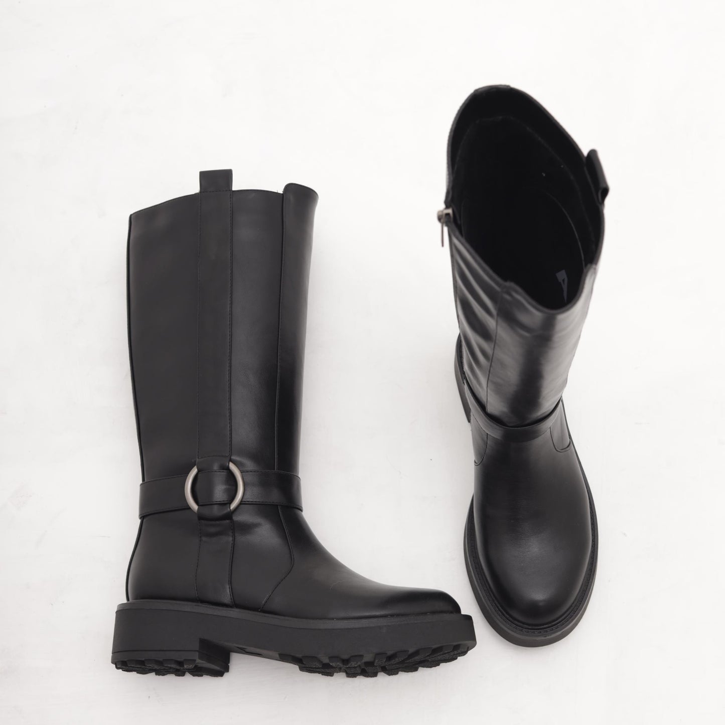 STIVALE LISCIO ANELLO NERO MP2746-3PUNE CHOCOLA