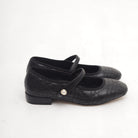 MARY JANE FLAT TRAPUNTATA NERO 