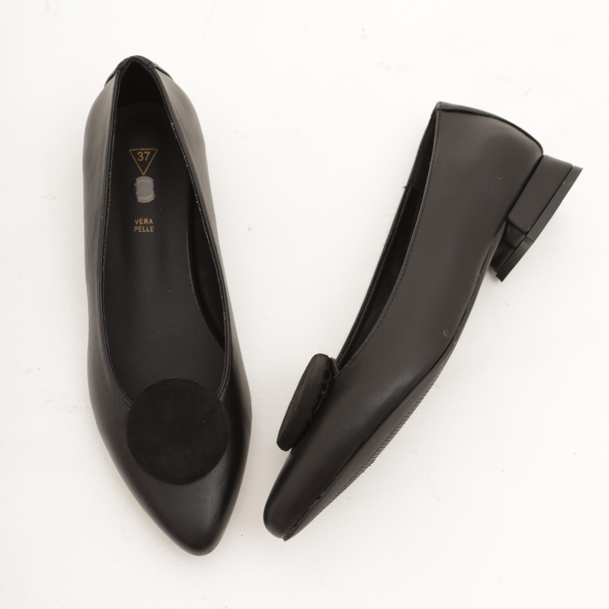 DECOLLETE' FLAT CIRCLE NERO 