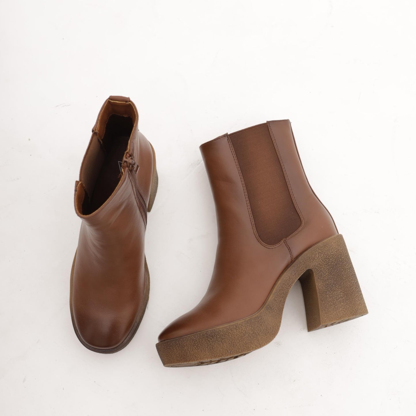 TRONCHETTO ELASTICI CHUNKY MARRONE 