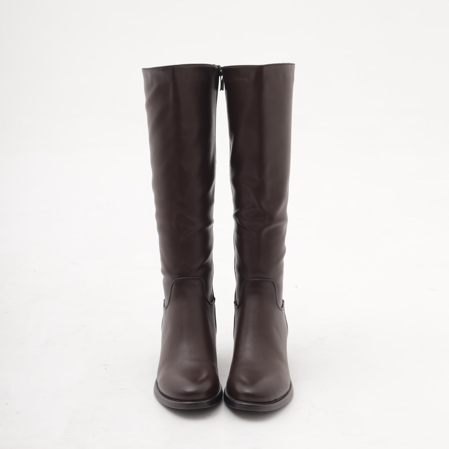 STIVALE ALTO LISCIO TESTA DI MORO MP356-2PUTM CHOCOLA