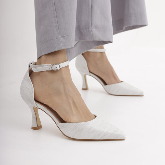 DECOLLETE' D'ORSAY ARGENTO 