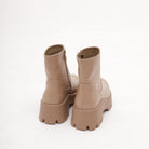 STIVALETTO CHUNKY LISCIO FANGO 