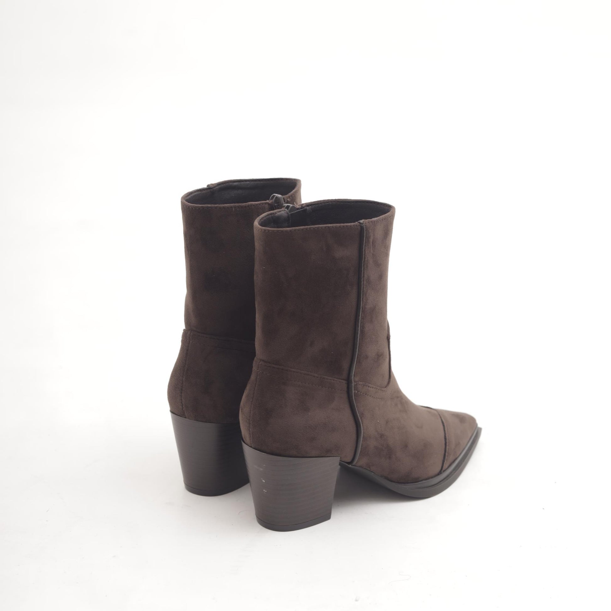 STIVALETTO TEXANO CON PUNTALE TESTA DI MORO MP2742-1PUTM CHOCOLA