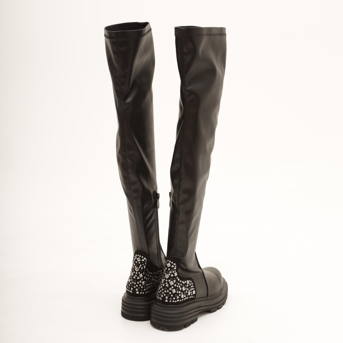 CUISSARD STRETCH BORCHIE NERO 